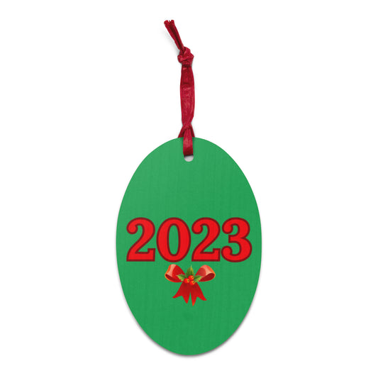 2023 : Wooden Ornament