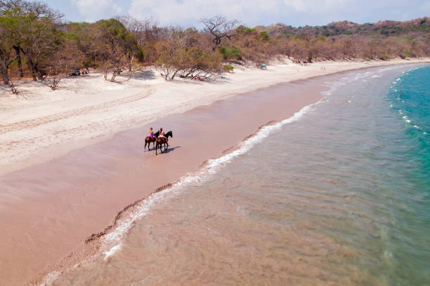 Riding Horses on the beach